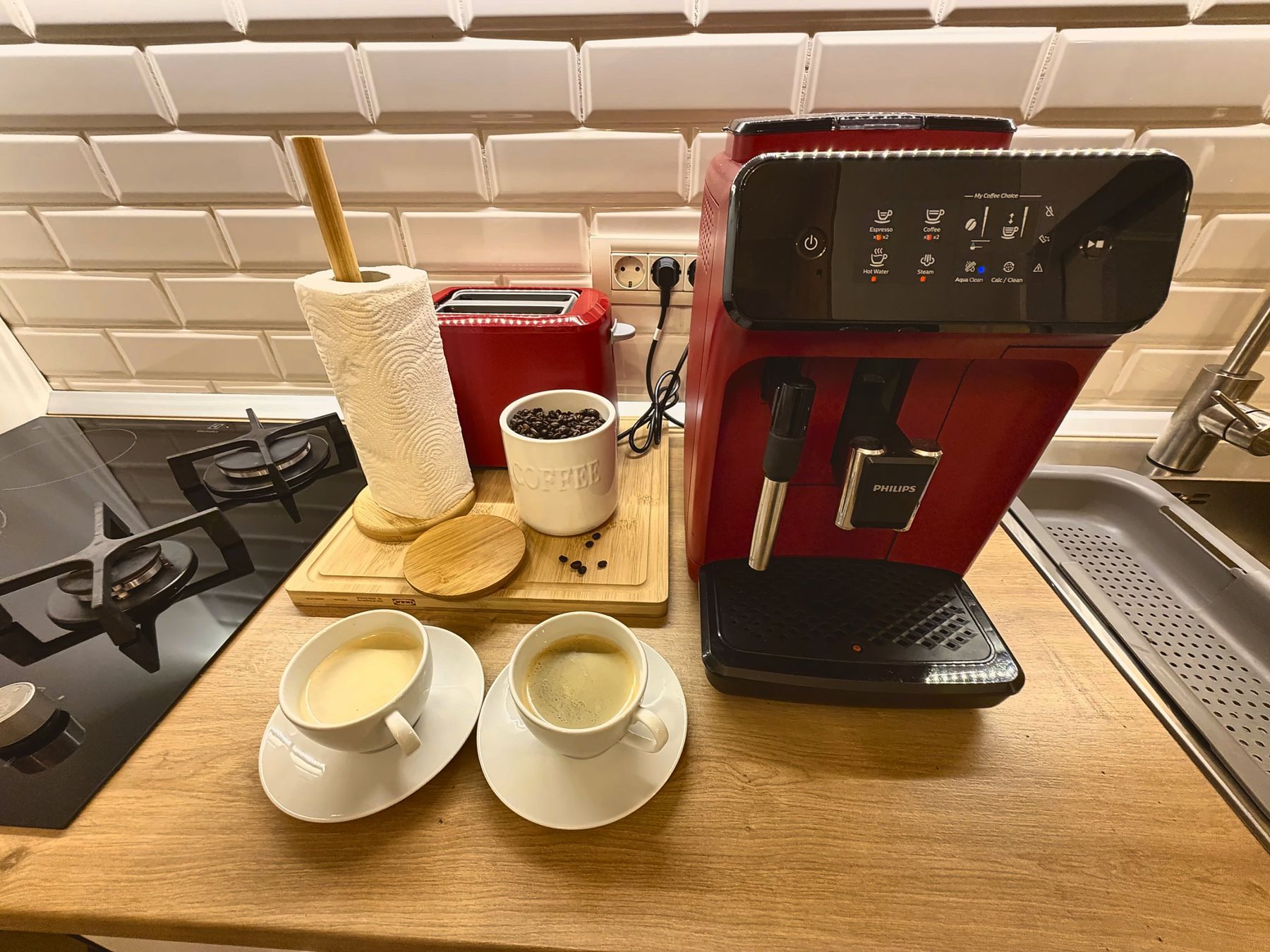 Automatic espresso machine for your morning coffee
